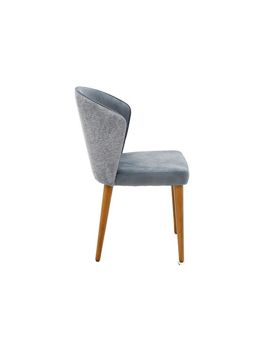 Sorella Dining Room Fabric Chair Denim 50x59x90cm 2pcs