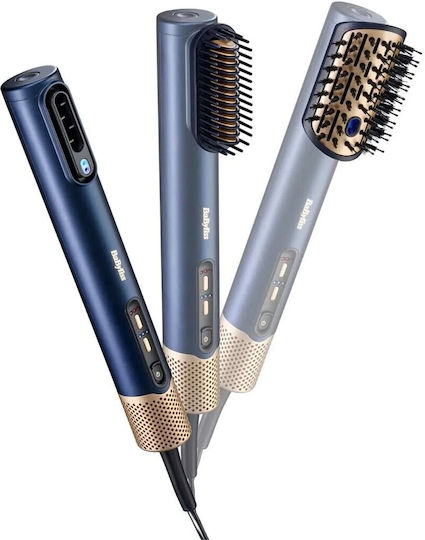 Babyliss Air Wand Keramik Elektrische Bürste mit Luft zum Glätten 1200W