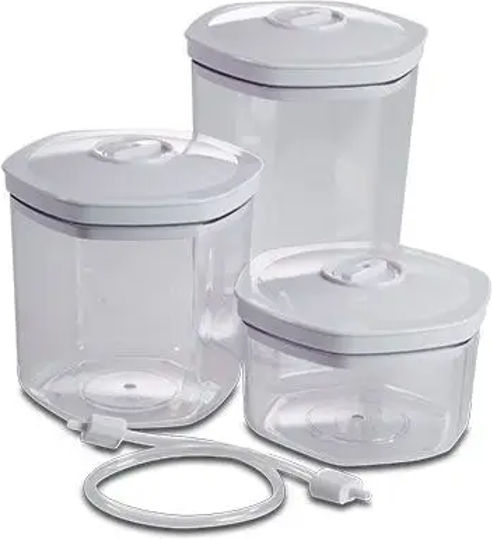 Solis Lunchbox Silikon Transparent 3Stück