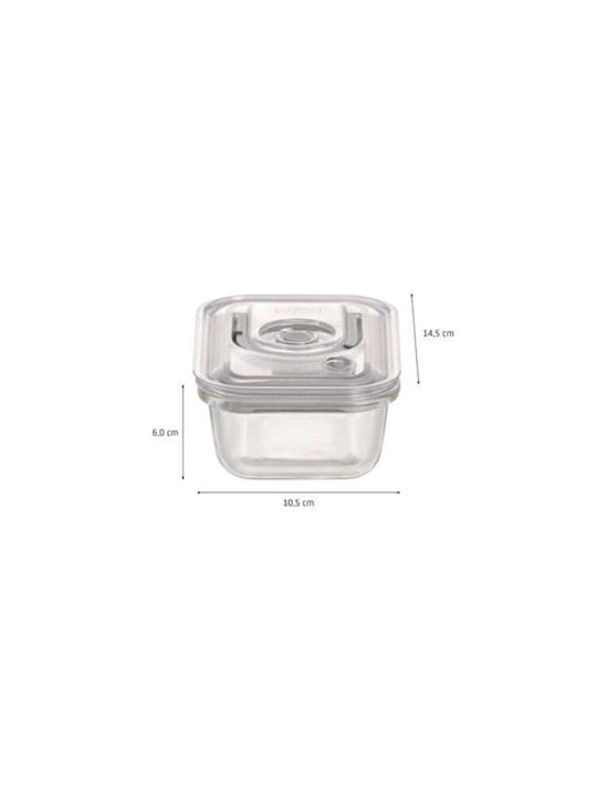 Caso Cutie pentru Mâncare Sticlă Transparent 1000ml 1buc