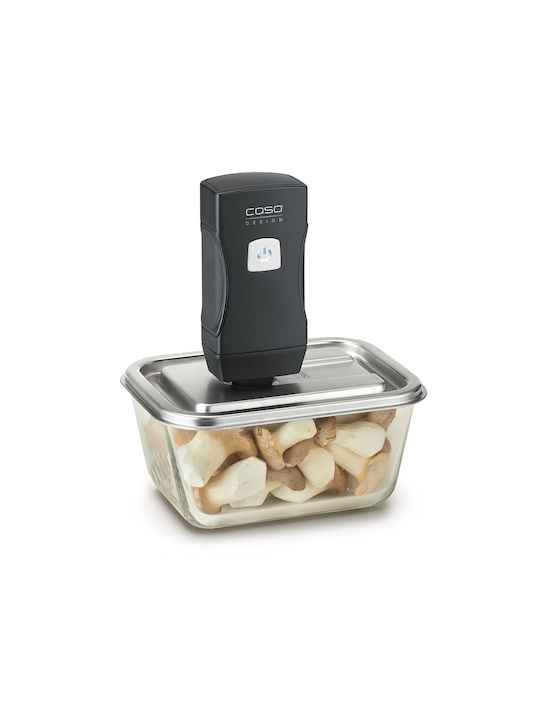 Caso Vacu OneTouch Pro Lunchbox Glas Gray 13.5x19cm 24Stück