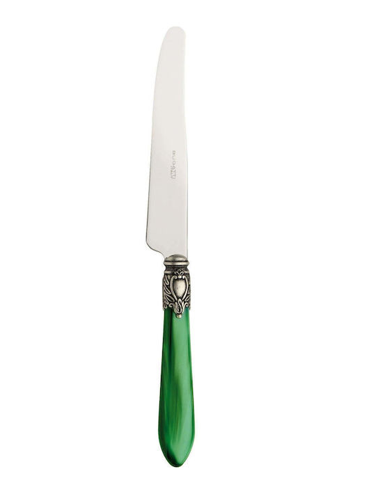 Casa Bugatti Oxford Old-silver Cutlery Set Stainless Green 24pcs