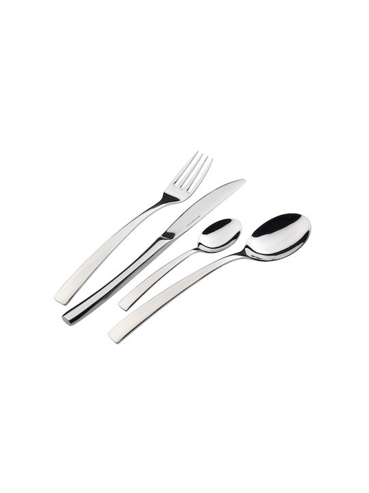 Casa Bugatti Tendence Cutlery Set Stainless Silver 24pcs