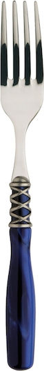 Casa Bugatti Arianna Chromed Set de Tacâmuri Inoxidabil Albastru 24buc