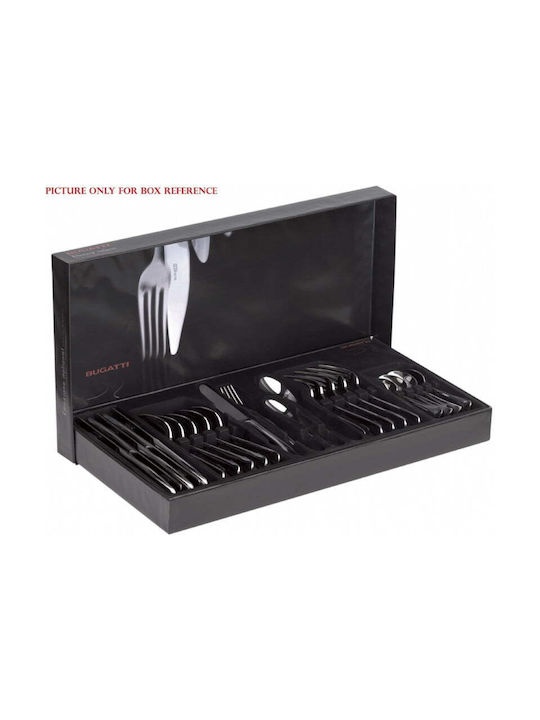 Casa Bugatti Glamour Set de Tacâmuri Inoxidabil Verzi 24buc