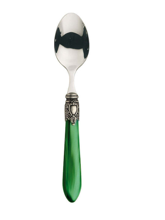 Casa Bugatti Oxford Old-silver Cutlery Set Stainless Green 24pcs