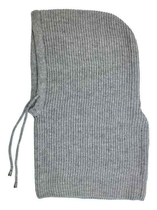 Beanie Unisex Σκούφος Πλεκτός σε Γκρι χρώμα