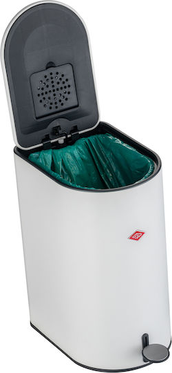 Wesco Wesco Step Boy Mülleimer Metallisch mit Pedal Schwarz 9lt