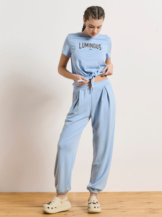 Women's Blouse Cotton Short Sleeve Clear