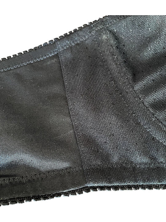 Bra without Padding Underwire Black