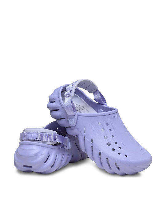 Crocs Echo Клоги Лилав