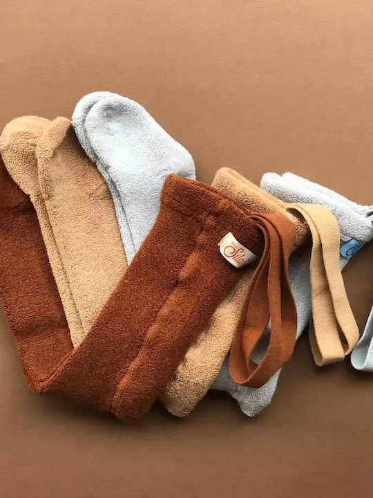 Kinder Leggings Lang Light Brown