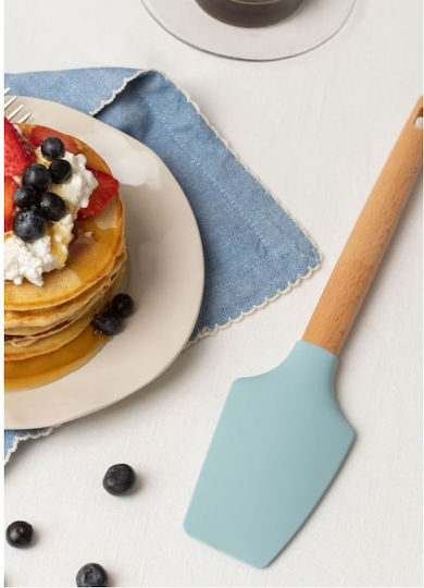 Create Silicone Cooking Utensil Set with Base Blue Kitchenware Studio