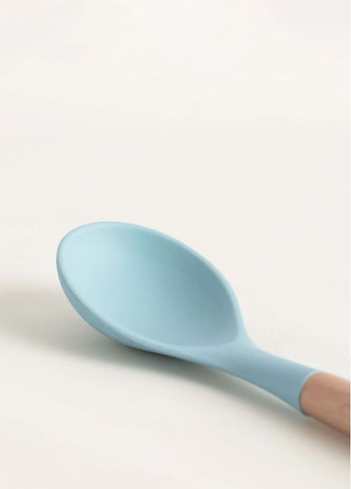 Create Silicone Cooking Utensil Set with Base Blue Kitchenware Studio