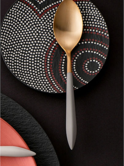 Casa Bugatti Asgda-004n07 Dessert / Eiscreme Rostfreier Stahl Gold 6 Stück