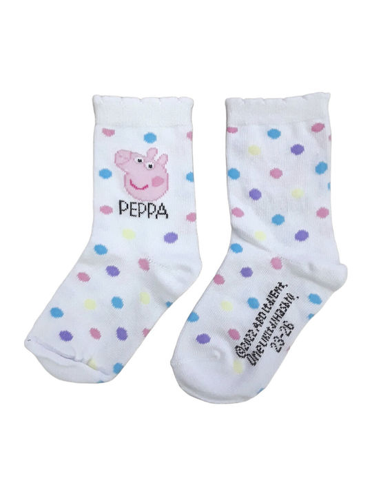 Peppa Pig Kids' Socks White