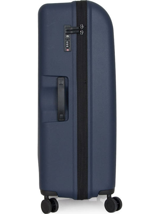 Delsey Ordener Kabinenreisekoffer Hartschalen Navy Blue mit 4 Räder Höhe 55cm
