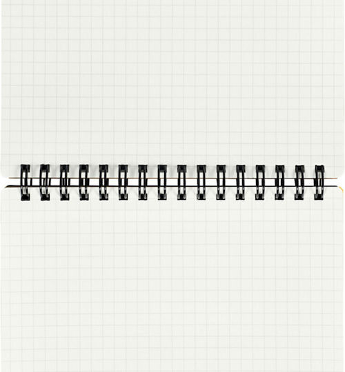 Spiral Notebook Carnet Spiral 70 Foi A5 Pătrată Multicolor