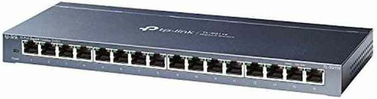 TP-LINK TL-SG116 v2 Unmanaged L2 Switch με 16 Θύρες Gigabit (1Gbps) Ethernet