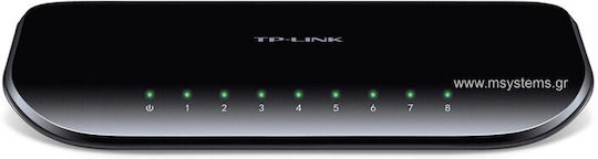 TP-LINK TL-SG1008D Unmanaged L2 Switch with 8 Gigabit (1Gbps) Ethernet Ports