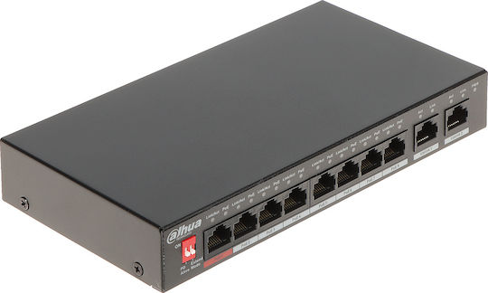 Dahua PFS3010-8ET-96 Unmanaged L2 PoE++ Switch with 10 Gigabit (1Gbps) Ethernet Ports