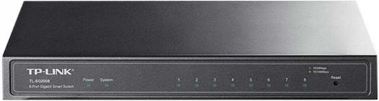 TP-LINK TL-SG2008P Managed L2 PoE+ Switch with 8 Ethernet Ports