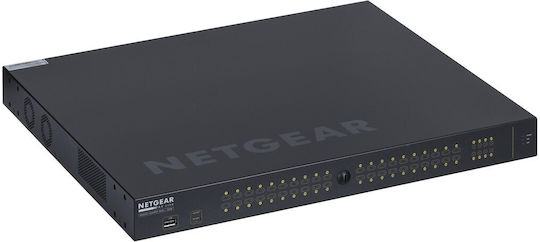 NetGear GSM4248PX Gestionat L3 PoE+ Switch cu 40 Porturi Gigabit (1Gbps) Ethernet și 8 Porturi SFP