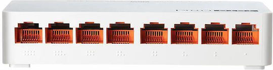 TotoLink S808 v3 Unmanaged L2 Switch με 8 Θύρες Ethernet