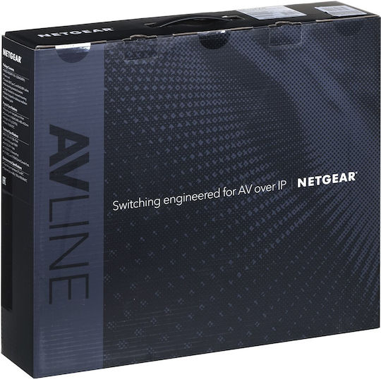 NetGear GSM4248PX Gestionat L3 PoE+ Switch cu 40 Porturi Gigabit (1Gbps) Ethernet și 8 Porturi SFP