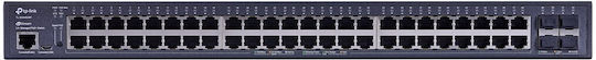 TP-LINK TL-SG3452XP v1 Managed L2 PoE+ Switch with 48 Gigabit (1Gbps) Ethernet Ports and 4 SFP Ports