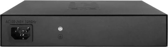 Level One GES-2208 Verwaltet L2 Switch mit 8 Ports Gigabit (1Gbps) Ethernet