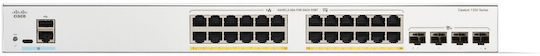 Cisco Catalyst C1200-24P-4X Managed L2 PoE++ Switch with 24 Gigabit (1Gbps) Ethernet Ports and 4 SFP Ports