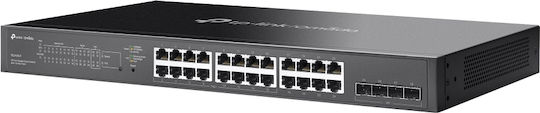 TP-LINK Omada SG2428LP Managed L2 PoE+ Switch with 24 Gigabit (1Gbps) Ethernet Ports and 4 SFP Ports