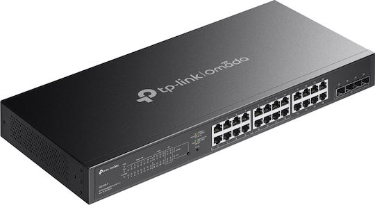 TP-LINK Omada SG2428LP Managed L2 PoE+ Switch with 24 Gigabit (1Gbps) Ethernet Ports and 4 SFP Ports