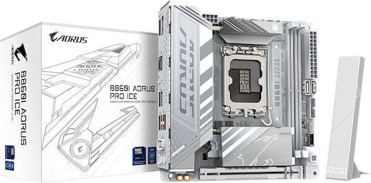 Gigabyte B860I Aorus Pro ICE Wi-Fi Motherboard Mini ITX με Intel 1851 Socket
