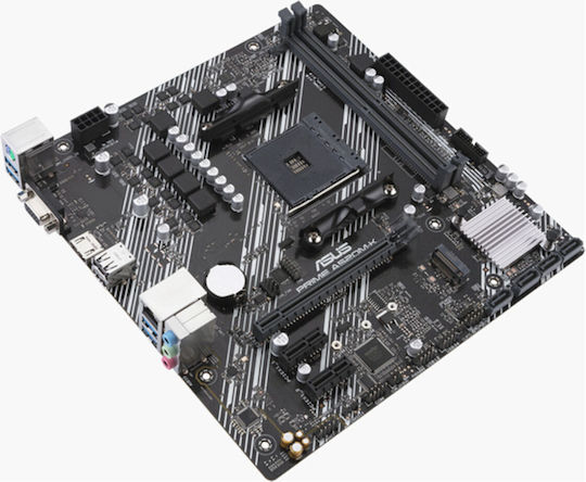 Asus Prime A520M-K Дънна платка Micro ATX с AMD AM4 Сокет