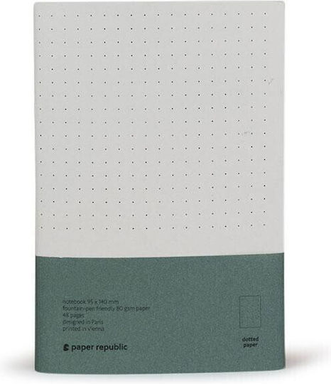 Paper Republic Pocket Carnet cu Elastic Maro