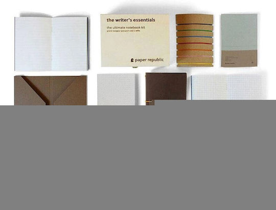 Paper Republic Pocket Carnet cu Elastic Maro