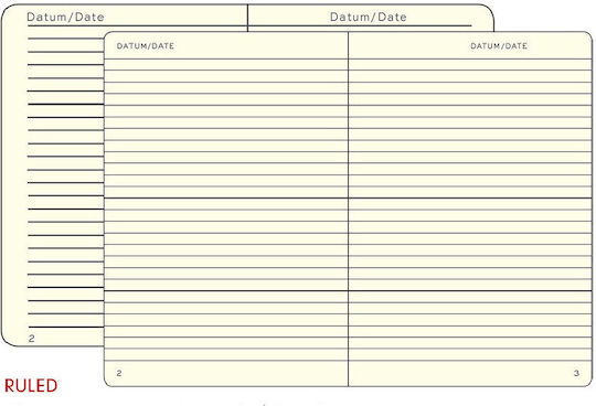 Leuchtturm1917 Notebook 123 Sheets A5 Ruled Yellow