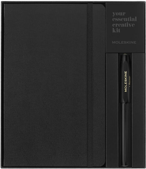 Moleskine Notizbuch 176 Blätter A5 Schwarz