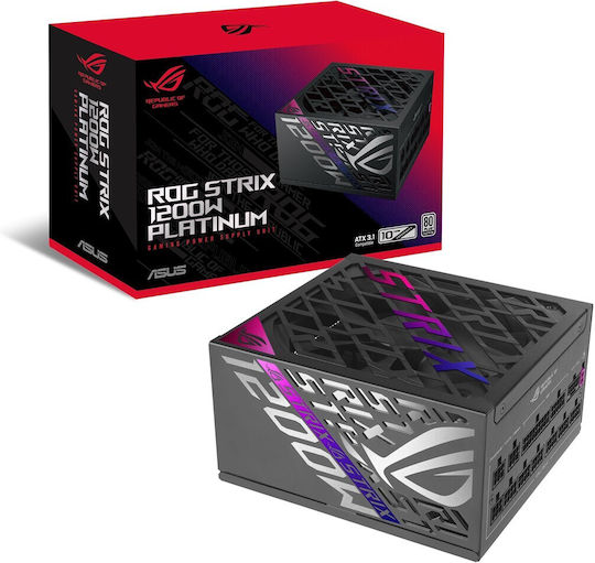 Asus ROG-STRIX-1200P 1200W Μαύρο Τροφοδοτικό Υπολογιστή Full Modular 80 Plus Platinum