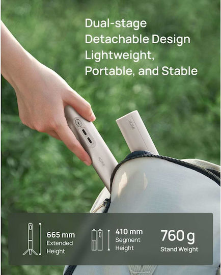 XGIMI MoGo 3 Pro & Power Base Stand Projector DLP Full HD Λάμπας LED με Wi-Fi και Ενσωματωμένα Ηχεία