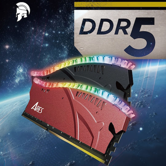 Dato Ares Armor Lite DDR5 με Module 1x16GB και Ταχύτητα 7000 για Desktop