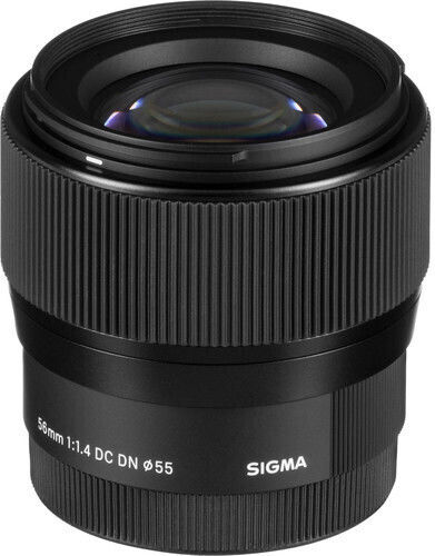 Sigma Crop Φωτογραφικός Φακός 56mm f/1.4 DC DN Contemporary Σταθερός για Canon EF-M Mount Μαύρος