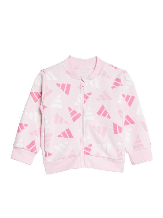 adidas Kids Sweatpants Set Pink