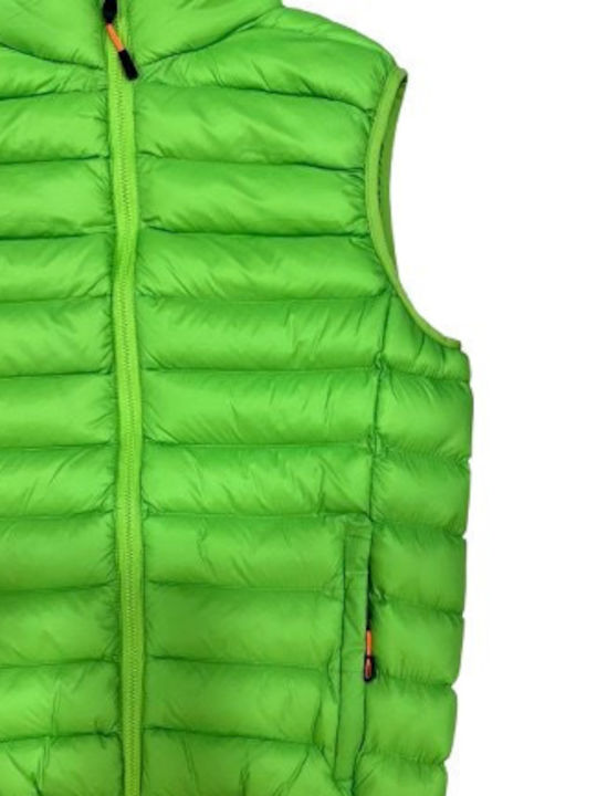 Geacă Fără Mâneci Neon Verde