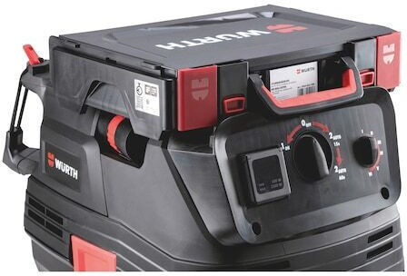 Wurth ISS 30-L Vacuum Wet / Dry 1380W with Plastic Bin 30lt