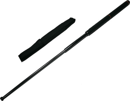 Teleskopischer Chromstock Ideallstore 80 cm Schwarz Inklusive Scheide