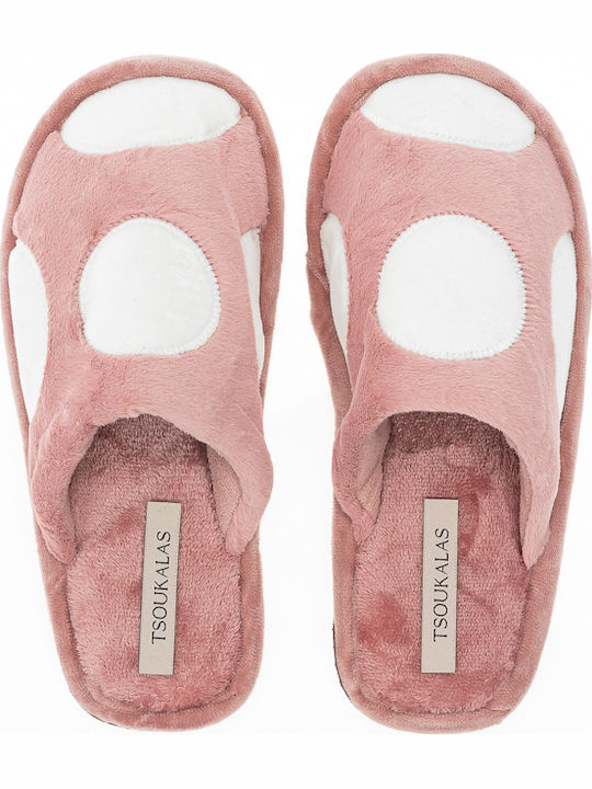 Suede Women's Slippers Pink