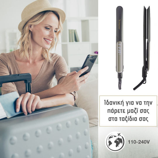 Beper P301PIS200 Hair Straightener with Ceramic Plates 54W